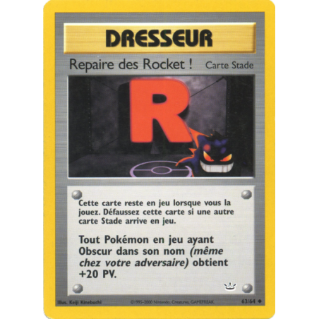 Repaire des Rocket ! 63/64