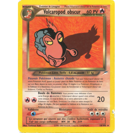Volcaropod obscur 18/105