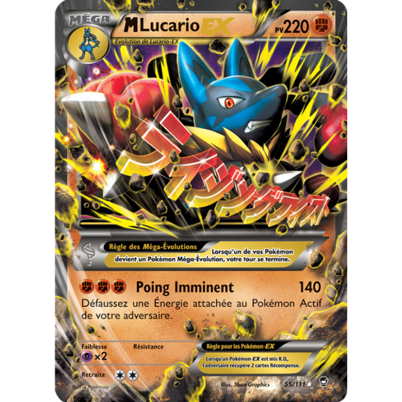 M Lucario EX 55/111