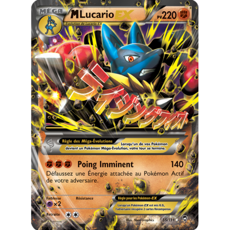 M Lucario EX 55/111