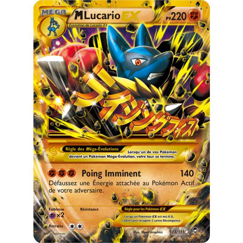 M Lucario EX 113/111