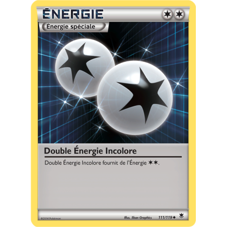 Double Énergie Incolore 111/119