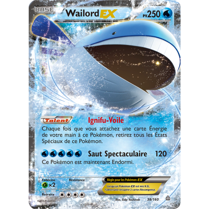 Wailord-EX 38/160