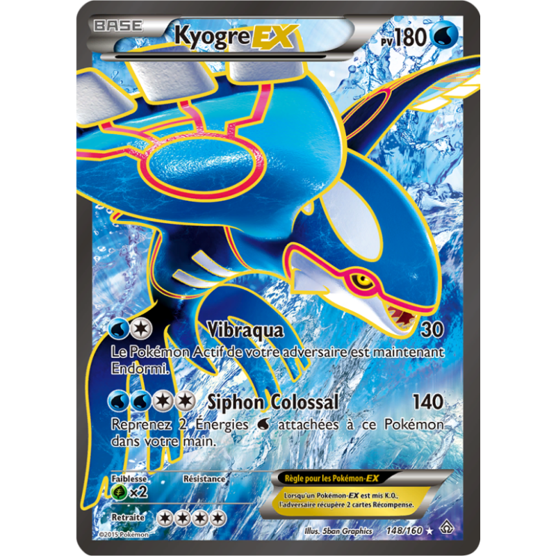 Kyogre-EX 148/160