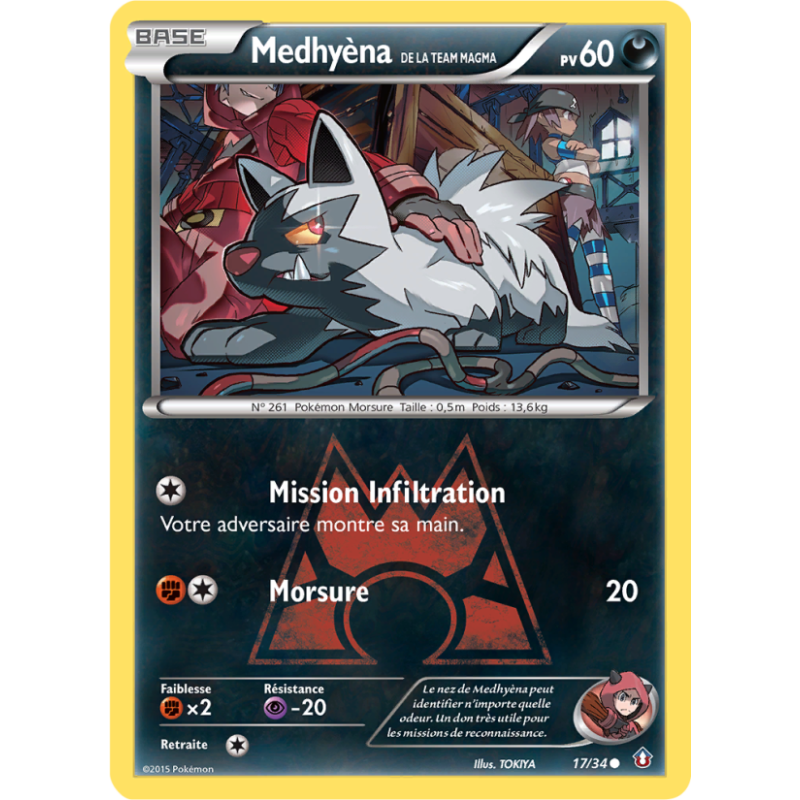 Medhyèna de la Team Magma 17/34