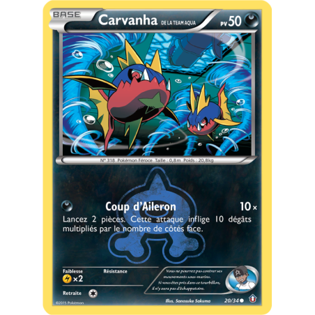 Carvanha de la Team Aqua 20/34