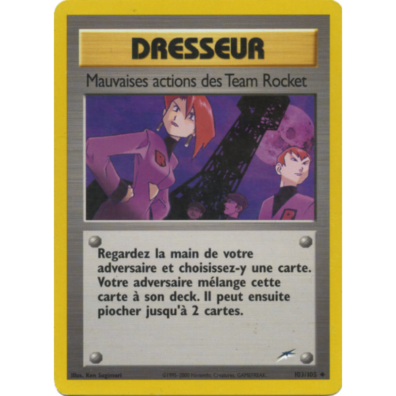 Mauvaises actions des Team Rocket 103/105