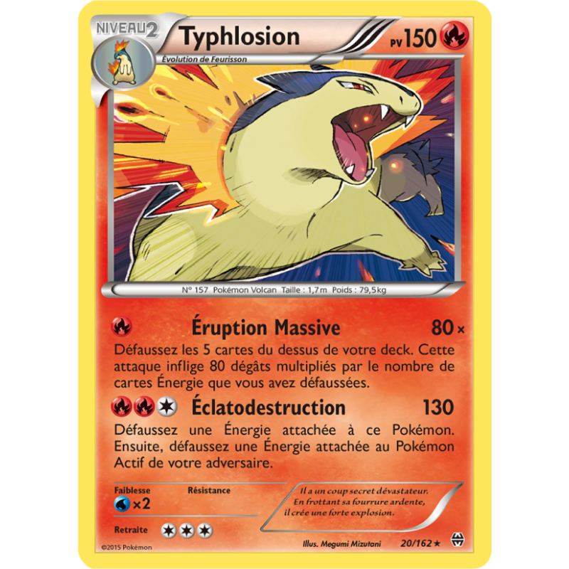 Typhlosion 20/162