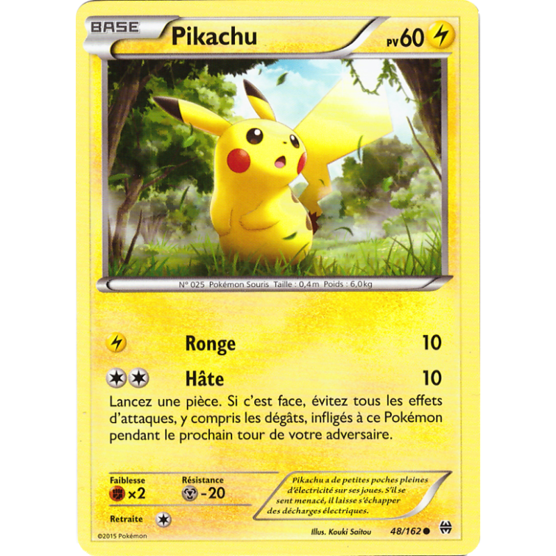 Pikachu 48/162