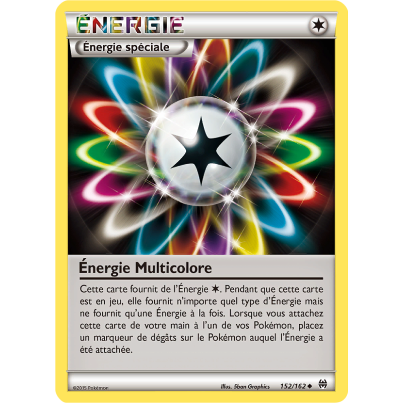 Énergie Multicolore 152/162