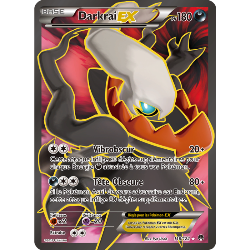 Darkrai EX 118/122