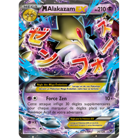 M-Alakazam EX 26/124