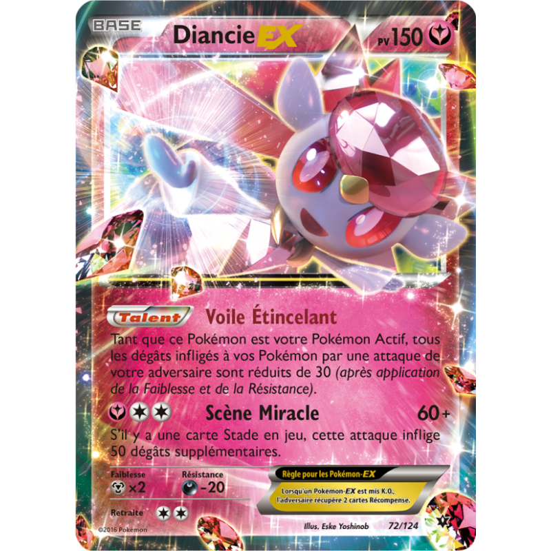 Diancie EX 72/124