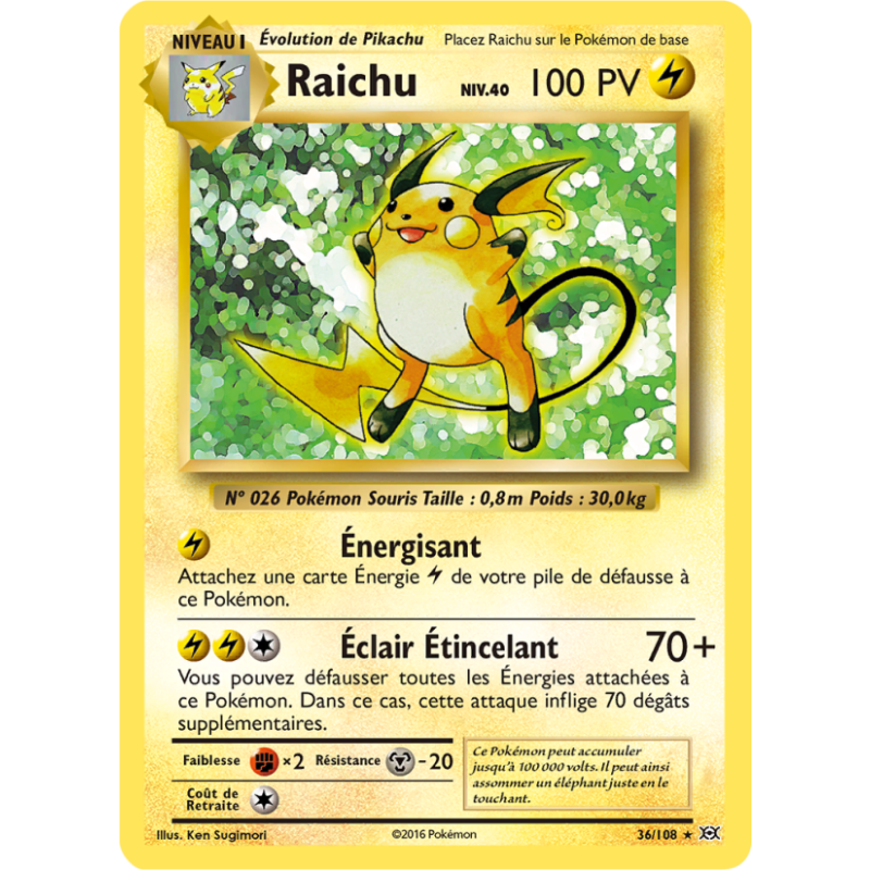 Raichu 36/108