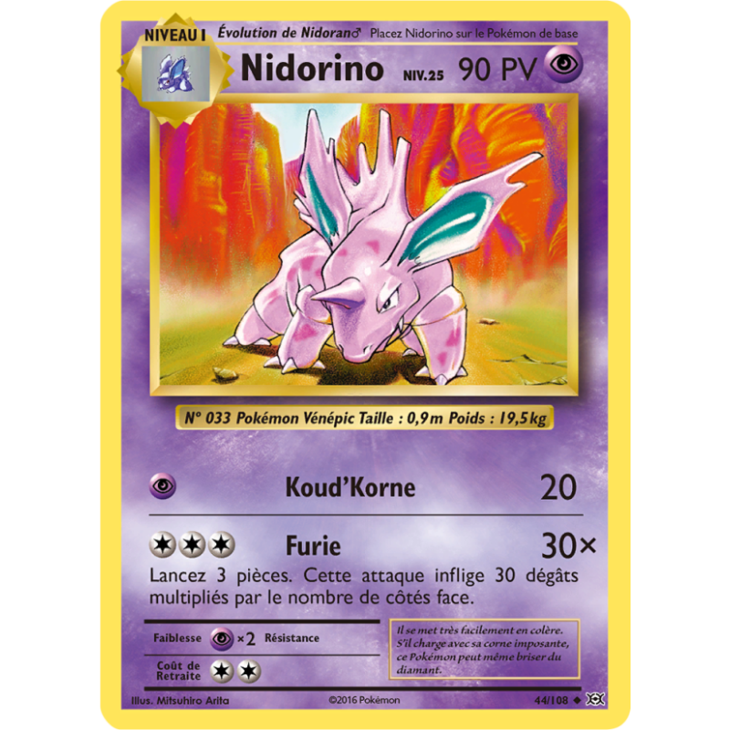 Nidorino 44/108