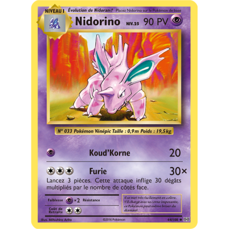 Nidorino 44/108