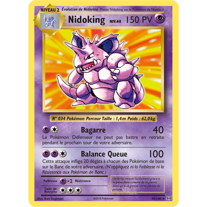 Nidoking 45/108