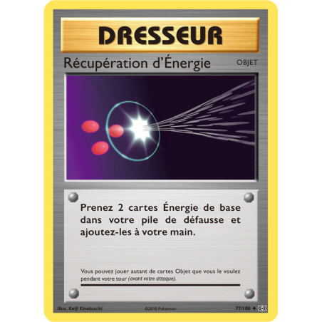 Récupération d’Énergie 77/108