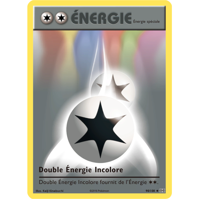 Double Énergie Incolore 90/108