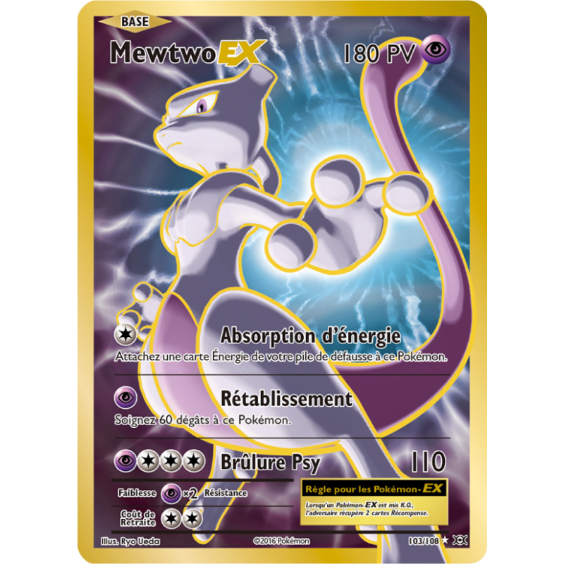 Mewtwo EX 103 108