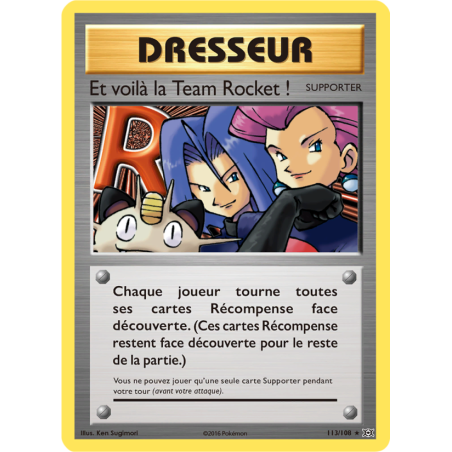 Et voilà la Team Rocket ! 113/108