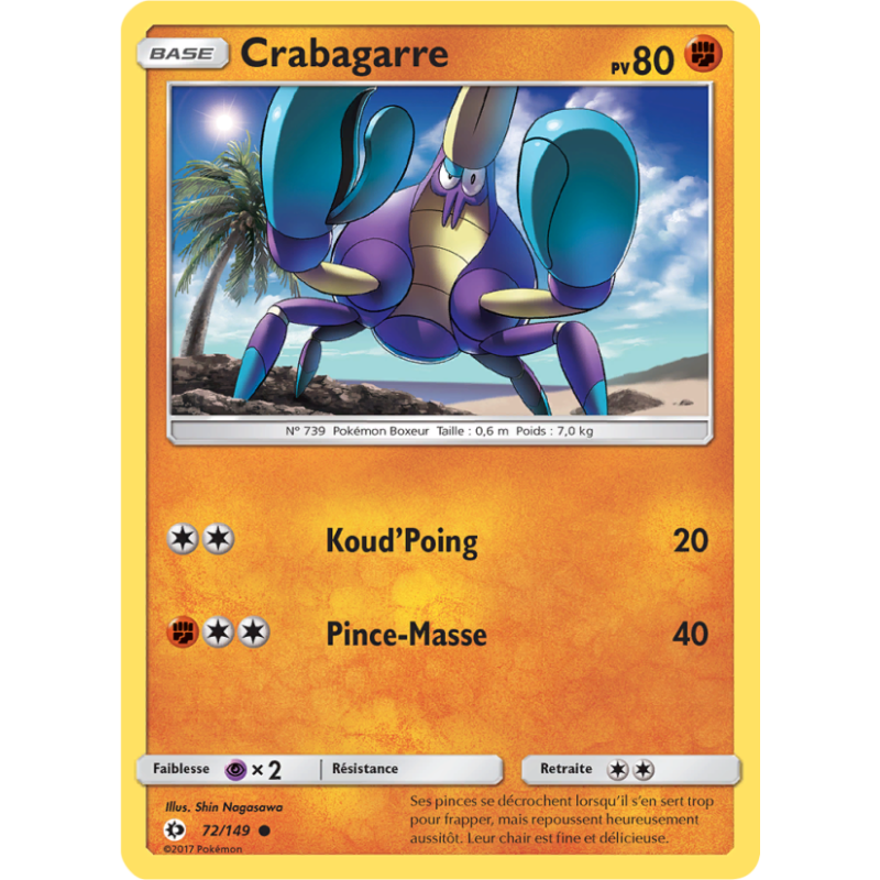 Crabagarre 72/149