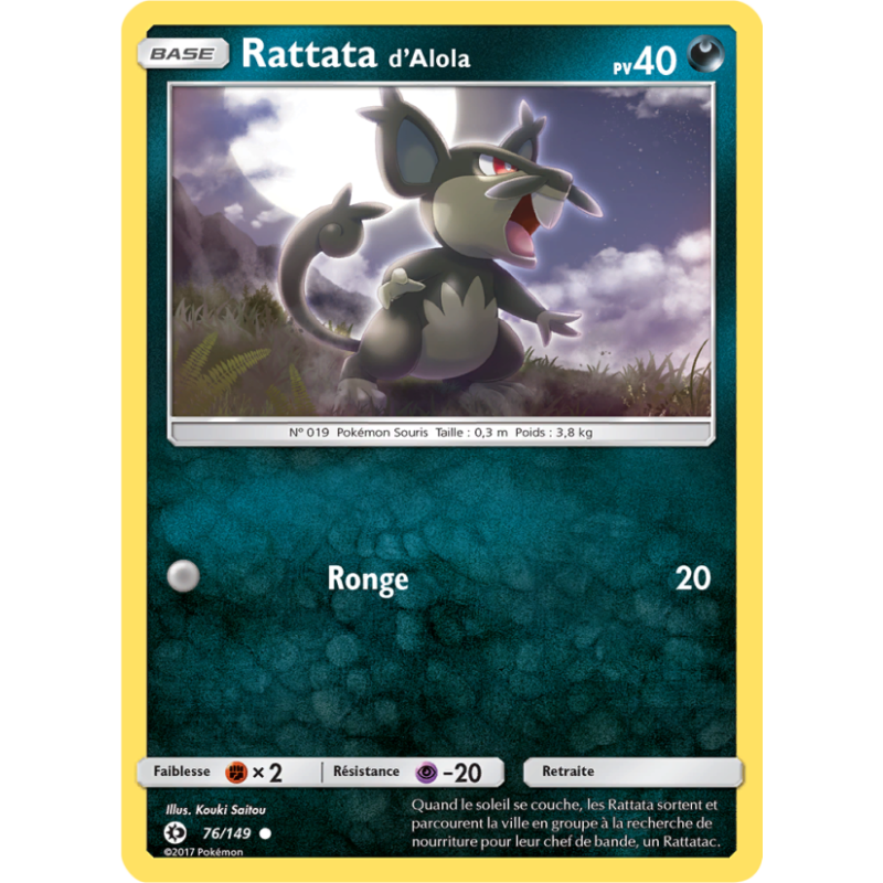 Rattata d’Alola 76/149