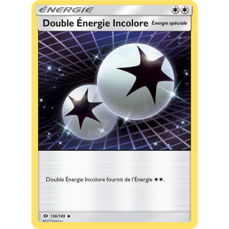 Double Énergie Incolore 136/149