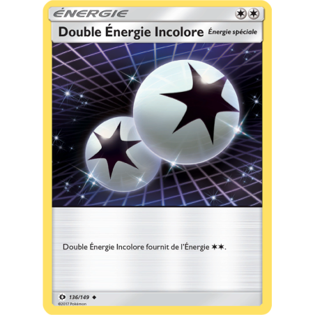 Double Énergie Incolore 136/149