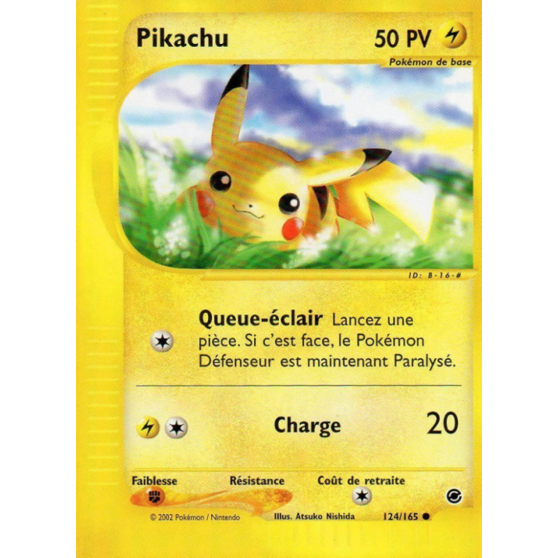 Pikachu 124/165