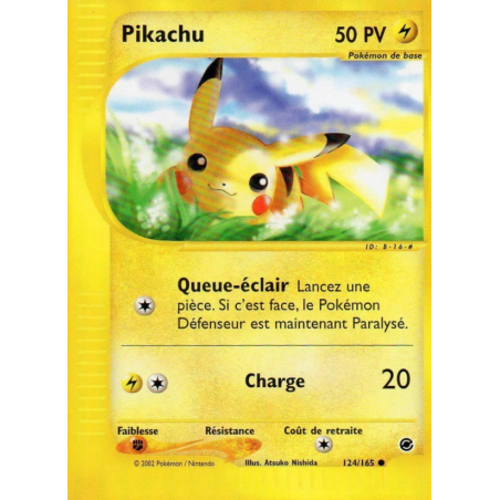 Pikachu 124/165