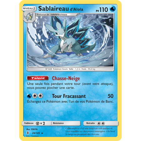 Sablaireau d’Alola 20/145