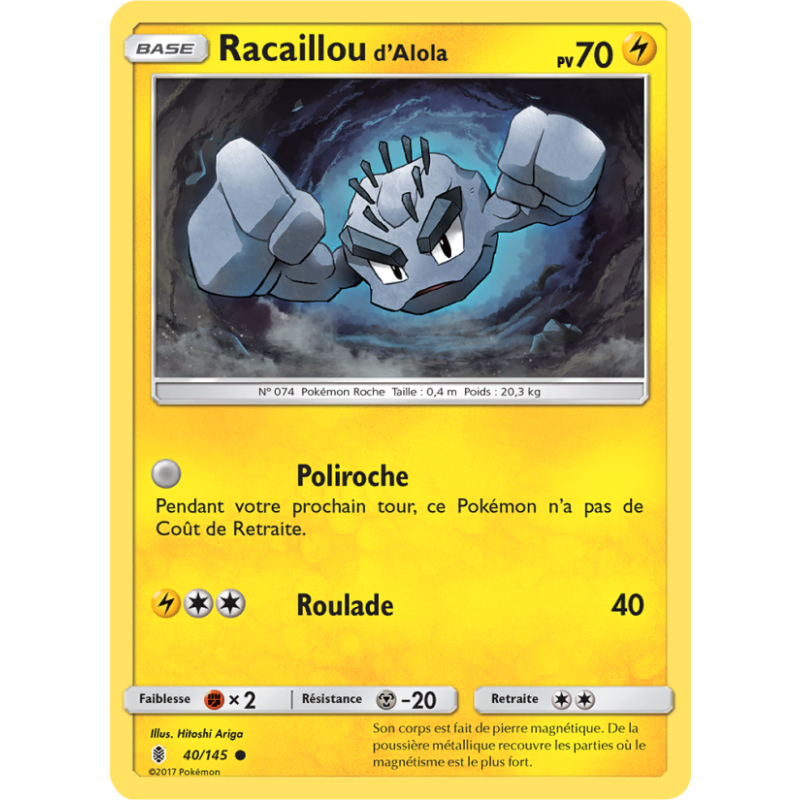 Racaillou d’Alola 40/145