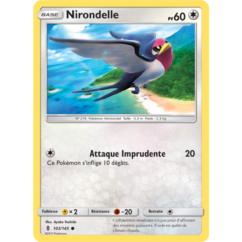 Nirondelle 103/145