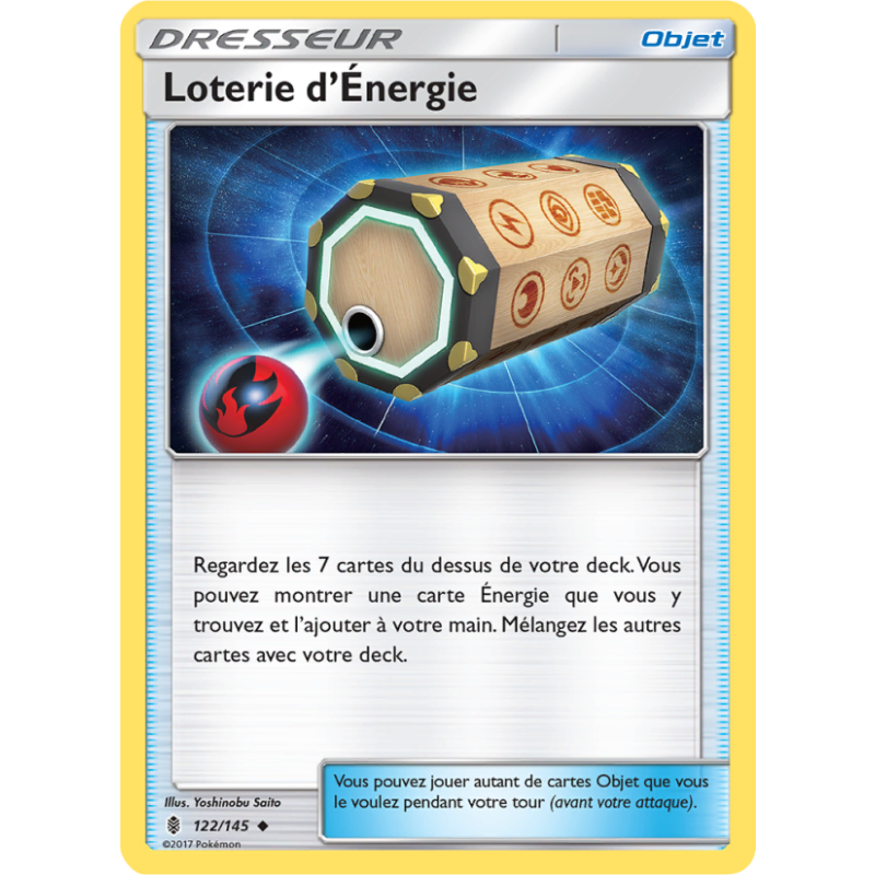 Loterie d’Énergie 122/145