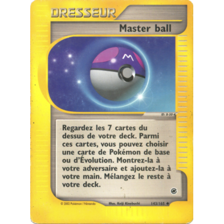 Master ball 143/165