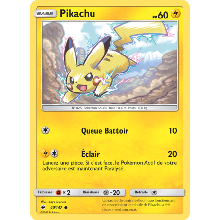 Pikachu 40/147