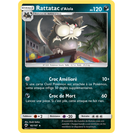 Rattatac d’Alola 82/147