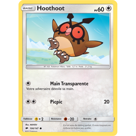 Hoothoot 106/147