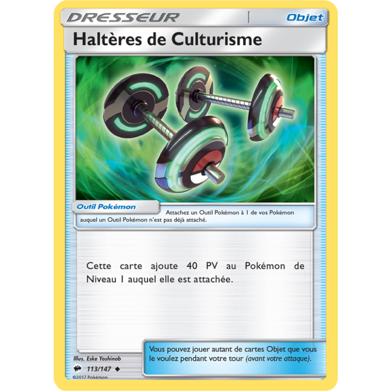 Haltères de Culturisme 113/147