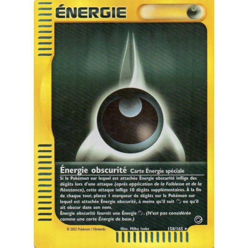 Énergie obscurité 158/165