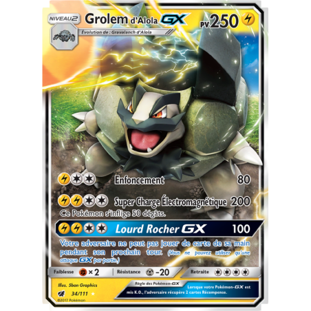 Grolem d’Alola GX 34/111