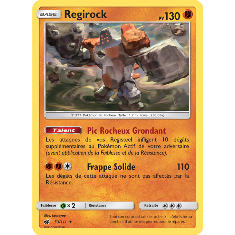 Regirock 53/111