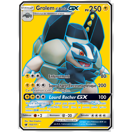 Grolem d’Alola GX 102/111