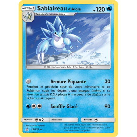 Sablaireau d’Alola 29/156