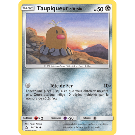 Taupiqueur d’Alola 78/156