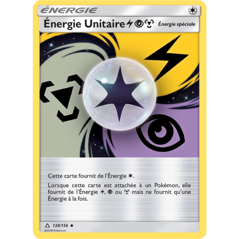 Énergie Unitaire LightningPsychicMetal 138/156