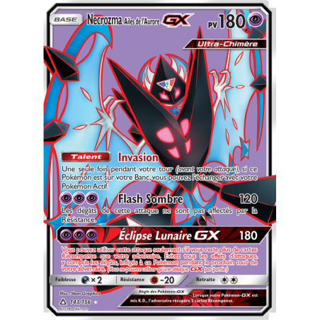 Necrozma Ailes de l’Aurore GX 143/156