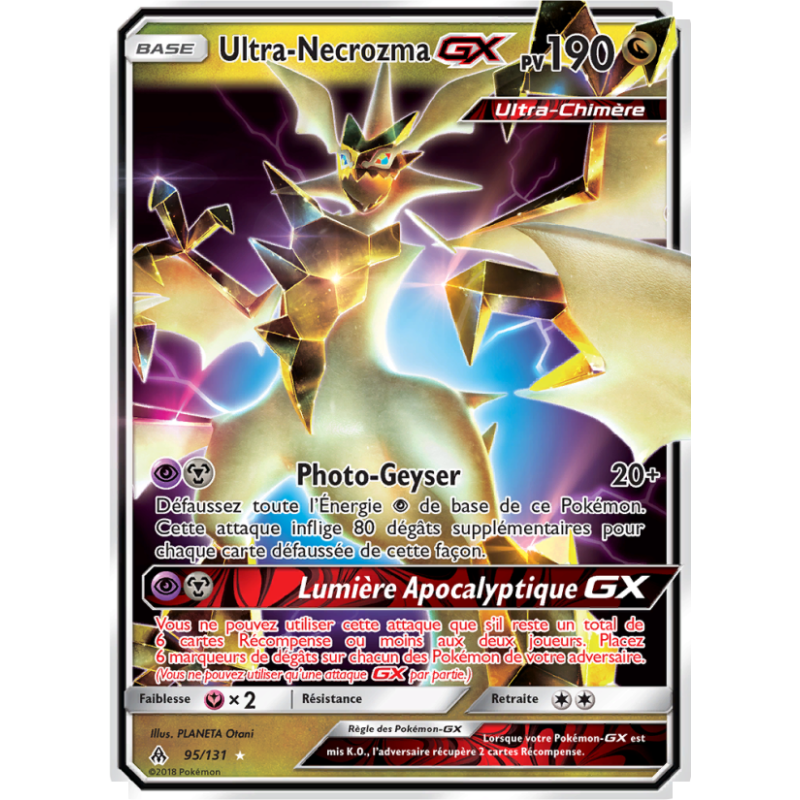 Ultra Necrozma Gx Gold