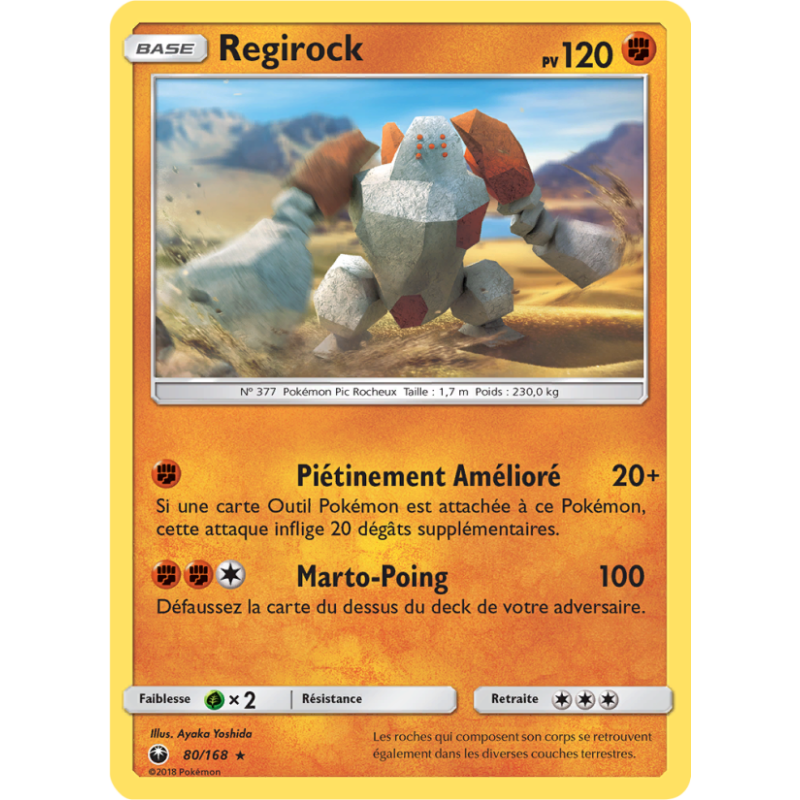 Regirock 80/168